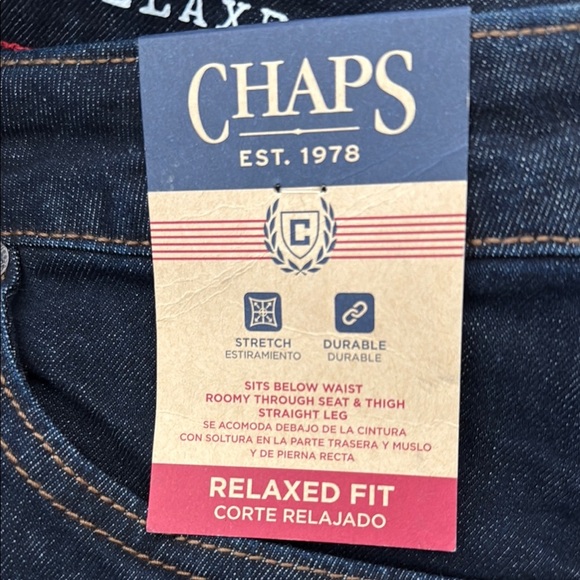 Chaps relaxed fit Jeans Classic Style - Picture 6 of 7